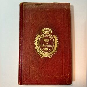 Chateauroux Prix Du Lycee Imperial-Plutarque Vies des Hommes Illustres 1850